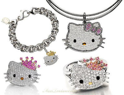 Kimora Simmons Kitty Jewelry on La Collection De Bijoux Kimora Lee Simmons For Hello Kitty S