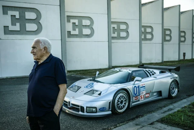 Romano Artioli y el Bugatti EB110