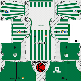  and the package includes complete with home kits Baru!!! Real Betis 2018/19 Kit - Dream League Soccer Kits