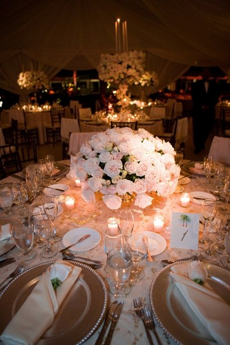 Napkins can be a huge part of the table setting Instead of just folding 