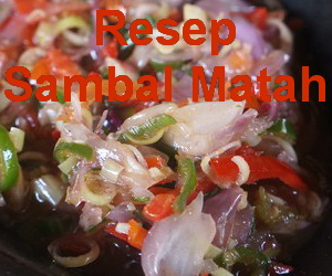 Resep Sambal Matah Pedas Khas Bali