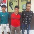 Polsek Percut Sei Tuan dan Sat Narkoba Polrestabes Medan Amankan 3 Orang Saat Laksanakan GKN