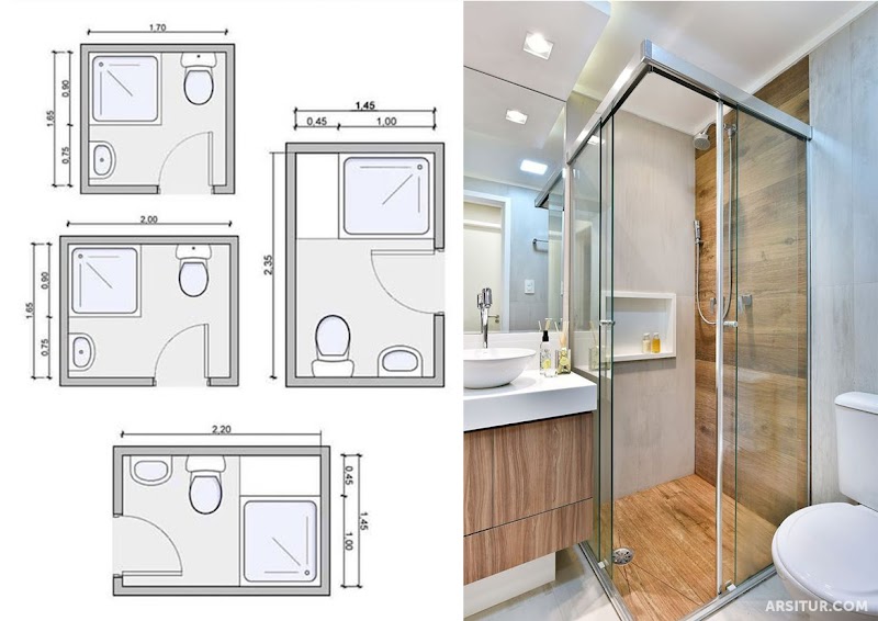 Info Terbaru Desain Layout Kamar Mandi Dengan Ukuran Pipa