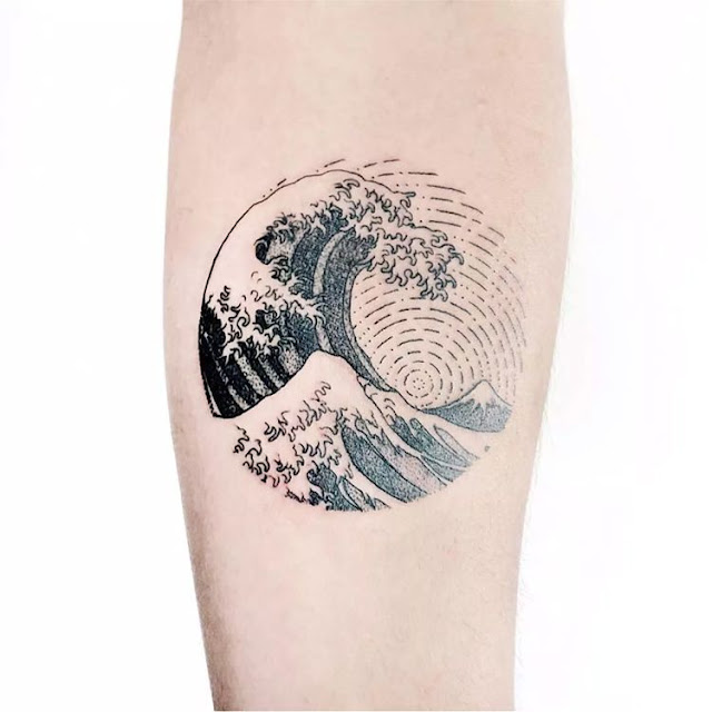 Tatuagens inspiradas no Oceano - 30 ideias femininas