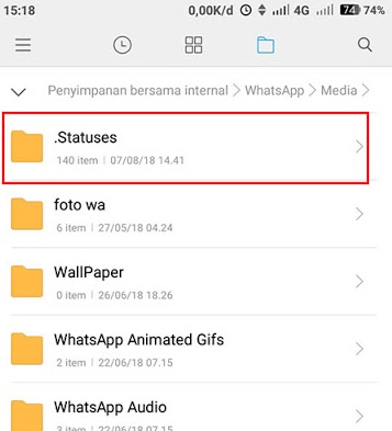 Cara Melihat Status Whatsapp Tanpa Diketahui