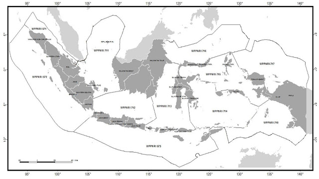 Peta Wilayah Pengelolaan Perikanan Indonesia