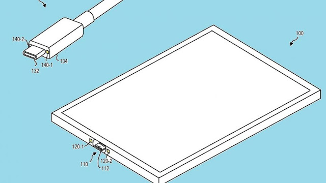 Microsoft patents innovative magnetic USB-C Surface connector