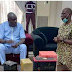 Reactions as Senator kneels before ex-Governor Ibori