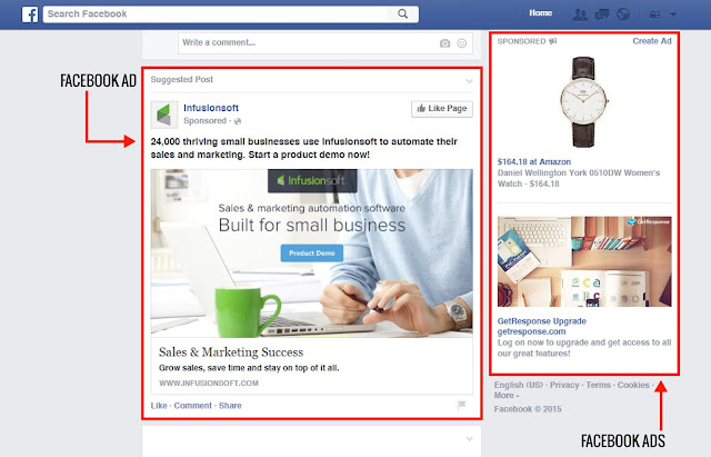 Facebook Advertisement