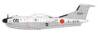 Hasegawa 1/72 Shinmeiwa PS-1 'THE FIRST PRODUCTION' w/ Tractor (02427) Color Guide & Paint Conversion Chart