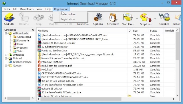 Download Aplikasi IDM6.12Build19FullPa tch.rar
