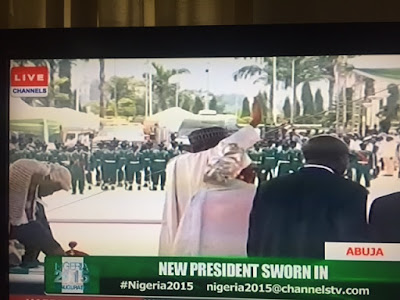 The moment Mohammadu Buhari  sworn-in as the president of Nigeria(pictures) ee