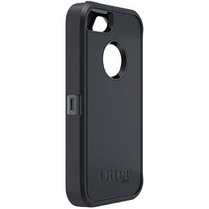OtterBox Defender Series Case for iPhone 5 - Retail Packaging - Black    