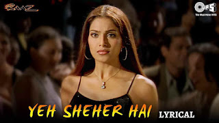 Yeh Sheher Hai Lyrics In English - Raaz | Bipasha Basu & Dino Morea