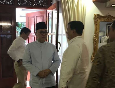 Koalisi Gerindra, PKS, PAN Sepakat Dukung Prabowo Capres 2019