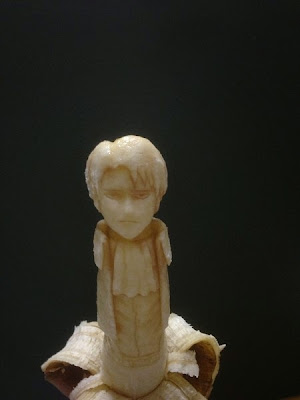 Very tastefully banana sculptures. 