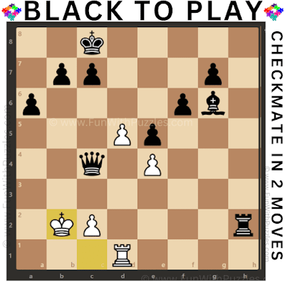 Mastering Chess: Two-Move Checkmate Puzzle