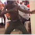 See The Moment Pastor Odumeje fights with a demon inside a Man (video)