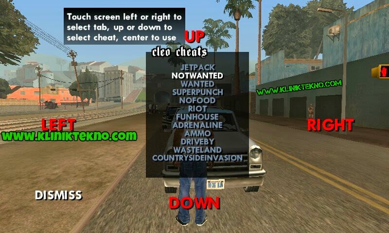 Cara Cheats GTA SA v Tanpa Root dan Cleo Work % - SebarkanCara download cheat gta sa android tanpa root