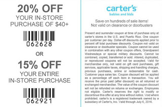 carters coupons 2018