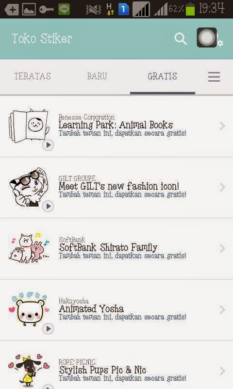 Cara Hack Sticker Line Menjadi Gratis