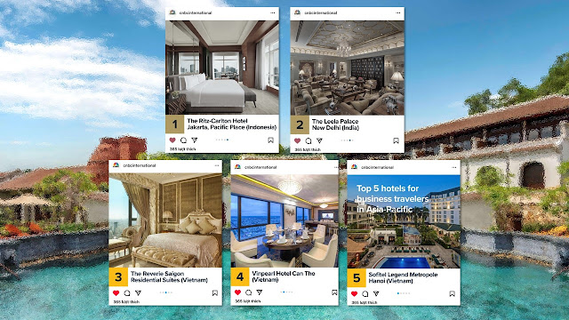 CNBC công bố 5 khách sạn tốt nhất Châu Á năm 2022