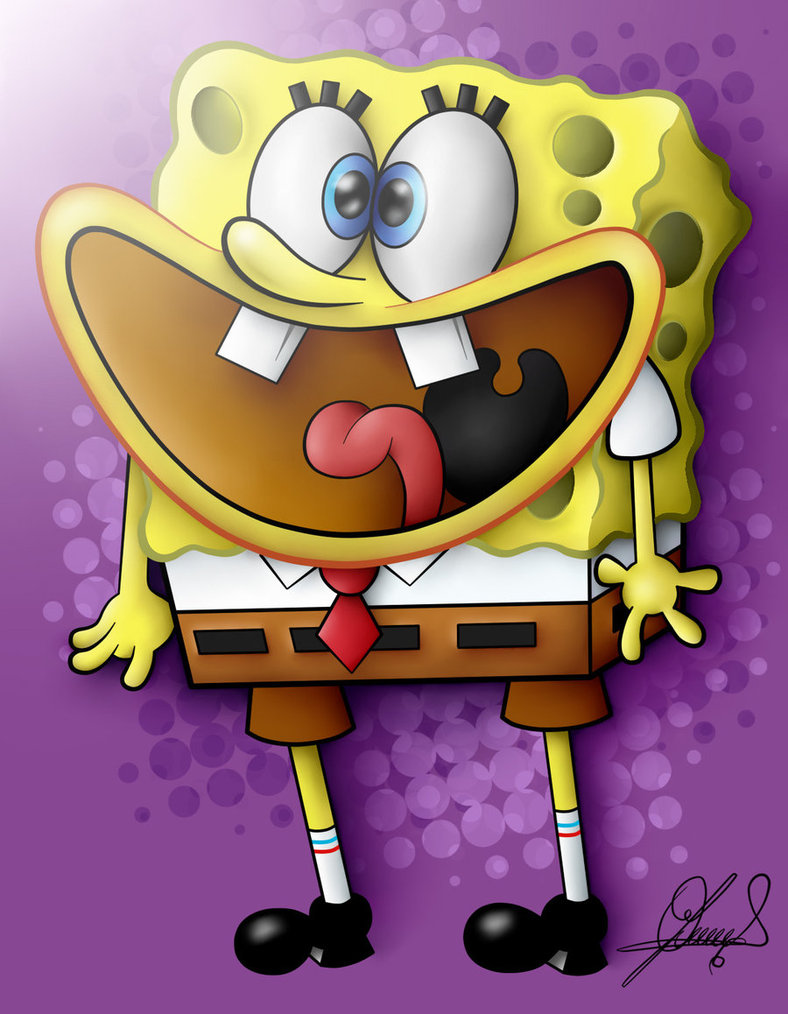  Gambar  Lucu  Bergerak Spongebob  Terbaru Display Picture Unik