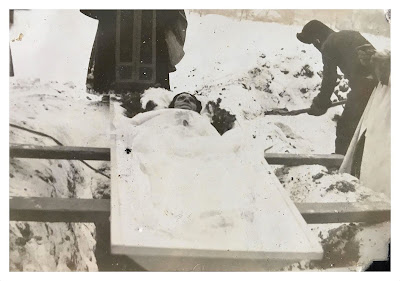 Funeral for Kharitiniya Afansievna Kozyreva, Harbin China, 1941