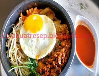 Foto Resep Bibimbap Sederhana Spesial Asli Enak