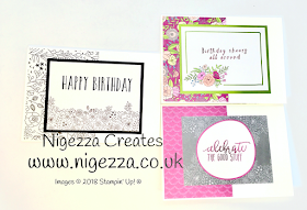 Stampin' Up!® Sweet Soiree Memories & More Greetings Cards #2