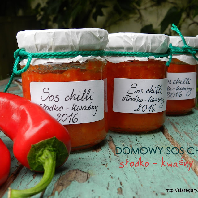 Domowy sos  chili, słodko - kwaśny 