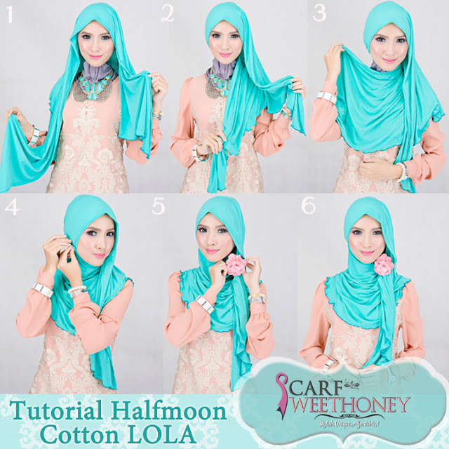 Tutorial Tudung Shawl  newhairstylesformen2014.com