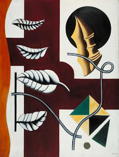  Fernand Leger- Leaves and shell (feuilles et coquillage),1927. 