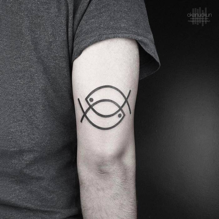 geometric tattoo