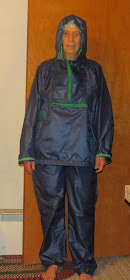 nylon rain suit