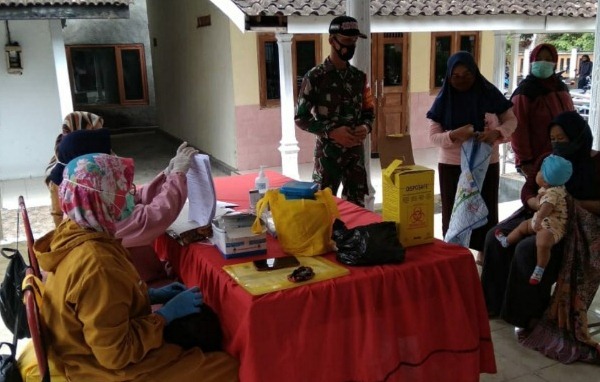 Giat Posyandu digelar, tetap patuhi protokol kesehatan di masa pandemi