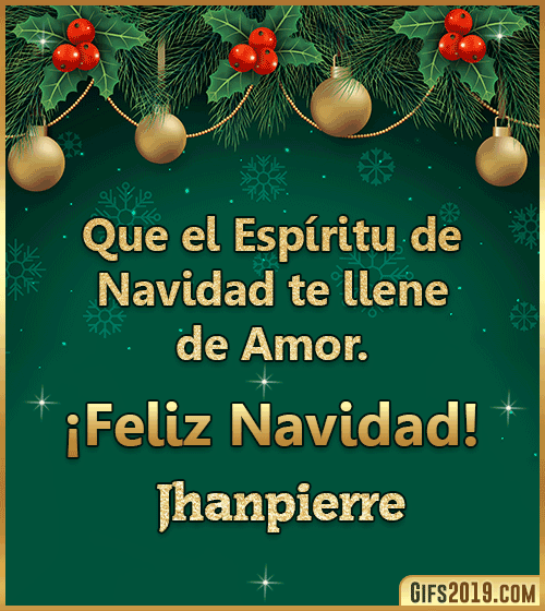 Gif de navidad con nombre jhanpierre Gif de navidad con nombre jhanpierre
