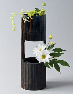 cara membuat vas bunga dari bambu - Zislamiyah09