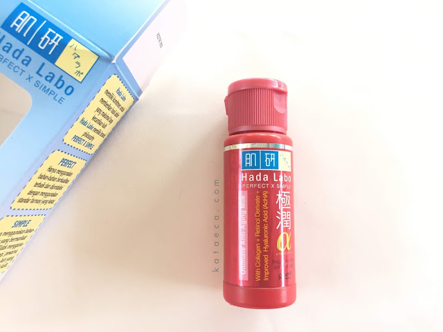 hada labo ultimate anti aging milk