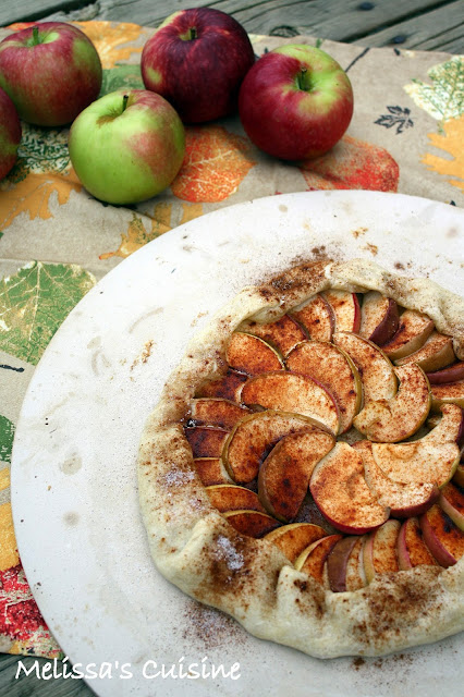 Melissa's Cuisine: Rustic Apple Galette