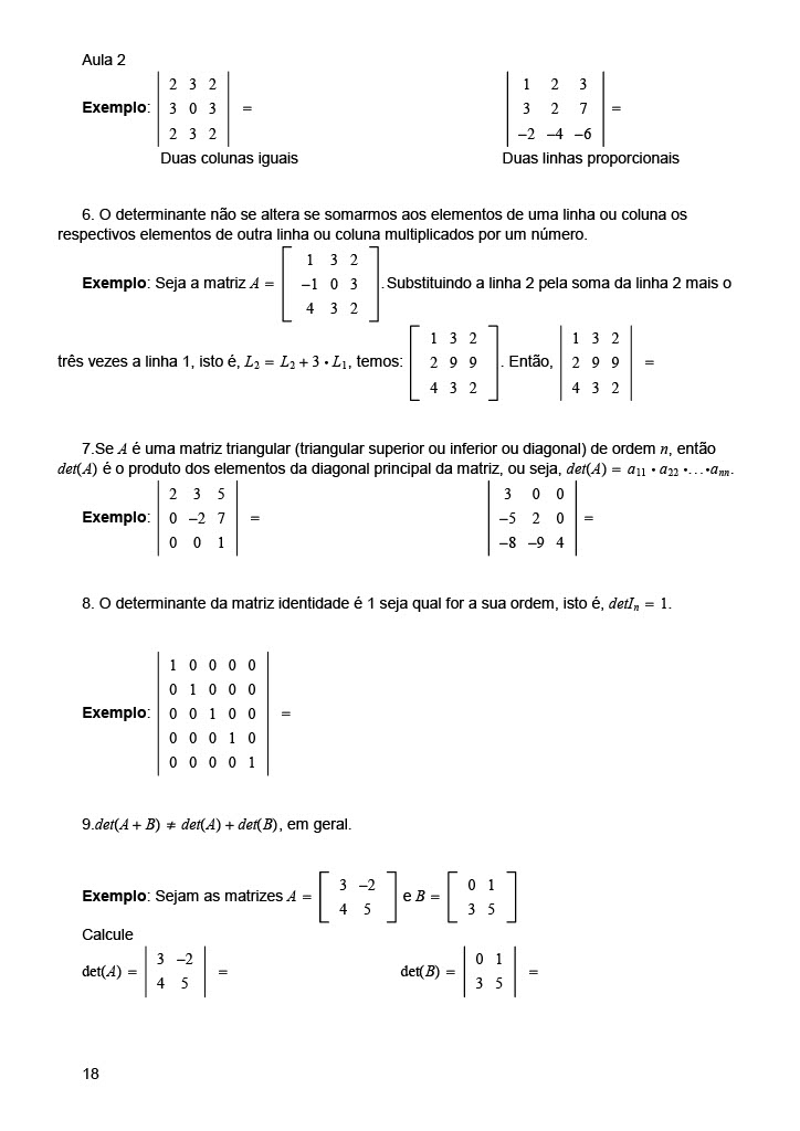 Apostila De Álgebra Linear