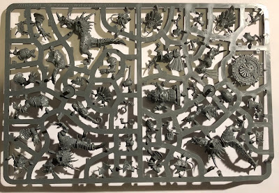 Blood Bowl Team Lizardmen Sprue other-side