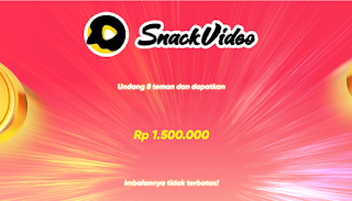 Cara Ikut Bonus Creator Snack Video Gampang Banget