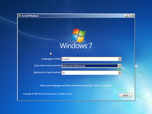 Cara Mengatasi Windows 7 Error : No Such Device