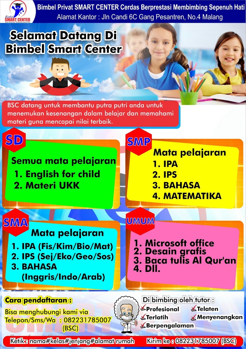 Info Top 50+ Desain Brosur Bimbel