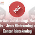 Pengertian Bioteknologi, Manfaat, Jenis - Jenis Bioteknologi Dan  Bioteknologi