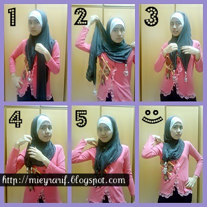 Cara pakai SHAWL ANTINGANTING versi Cik Mieyrarif 