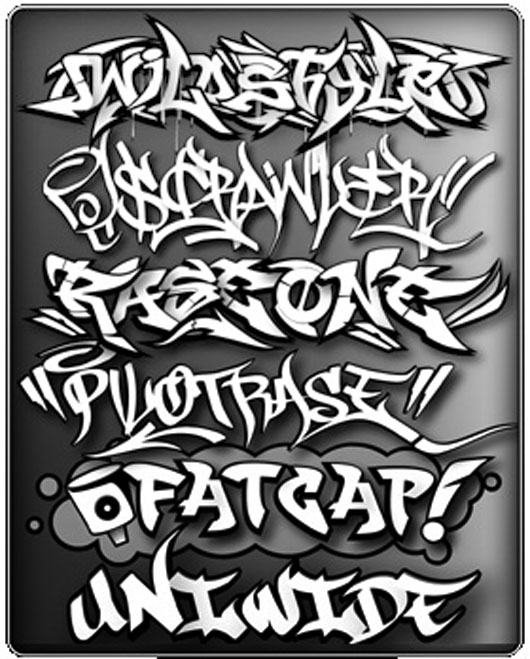 Graffiti Letters 3D