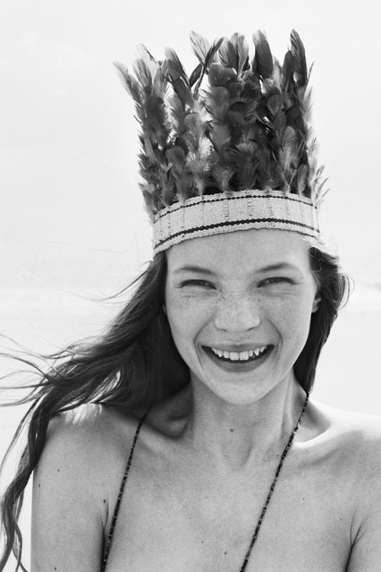  as for the wonderful portraits she did of Kate Moss at the age of 15