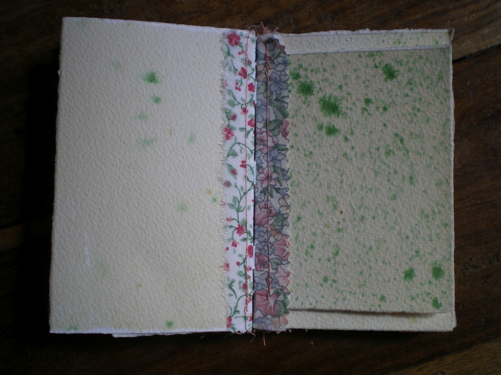 used a combination of binding techniques from Mary Ann Moss on the ...